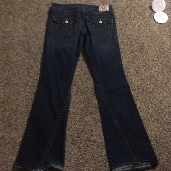 Slightly worn True Religion Boot cut Jeans size 30 - Picture 2 of 5
